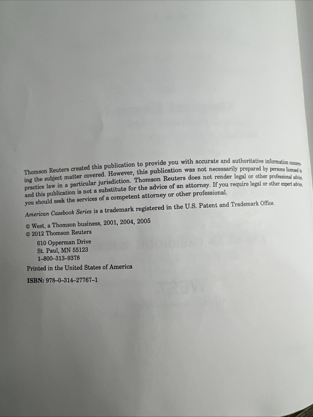 Bankruptcy Cases Materials American Casebook Series 5th Edition Margaret Howard - Picture 3 of 7